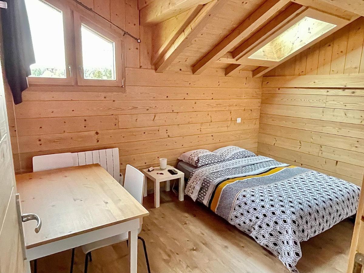 Chambre Privee Au Pied Des Pistes - Chambre Chez L'Habitant - Chaletnelda Com Lamoura Eksteriør bilde