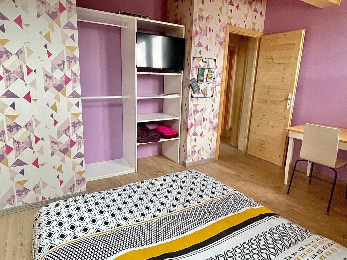 Chambre Privee Au Pied Des Pistes - Chambre Chez L'Habitant - Chaletnelda Com Lamoura Eksteriør bilde