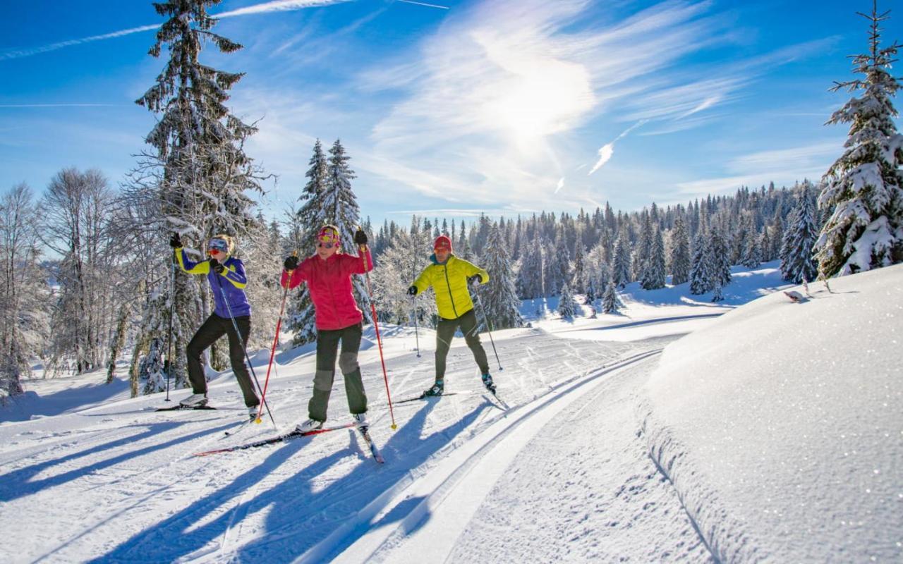 Chambre Privee Au Pied Des Pistes - Chambre Chez L'Habitant - Chaletnelda Com Lamoura Eksteriør bilde