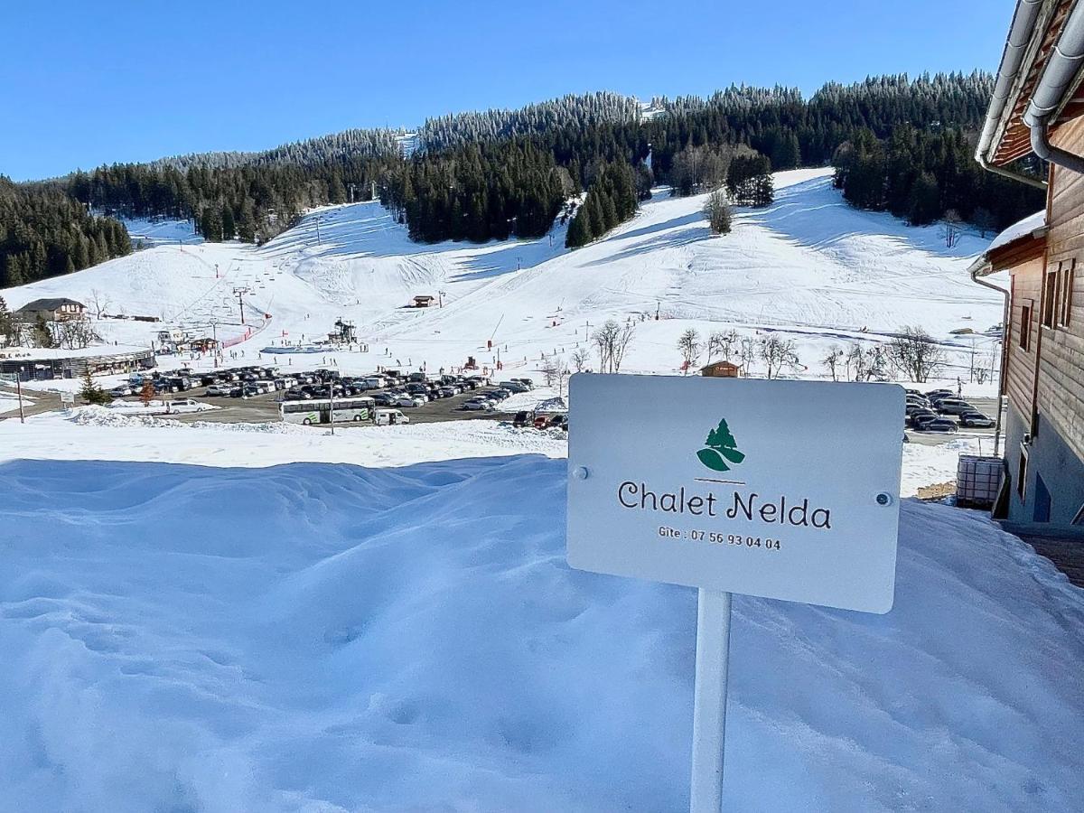 Chambre Privee Au Pied Des Pistes - Chambre Chez L'Habitant - Chaletnelda Com Lamoura Eksteriør bilde